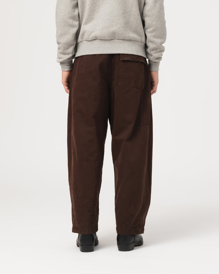 Ambassador Pants Gabardine Satin Ebony