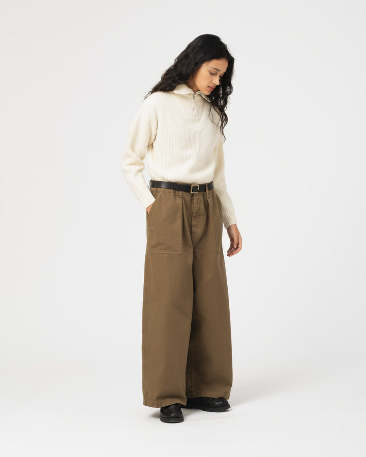 Fatigue Pants Duck Canvas Lizard