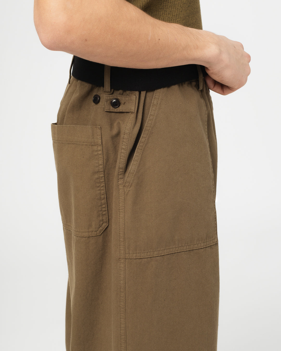 Fatigue Pants Duck Canvas Lizard