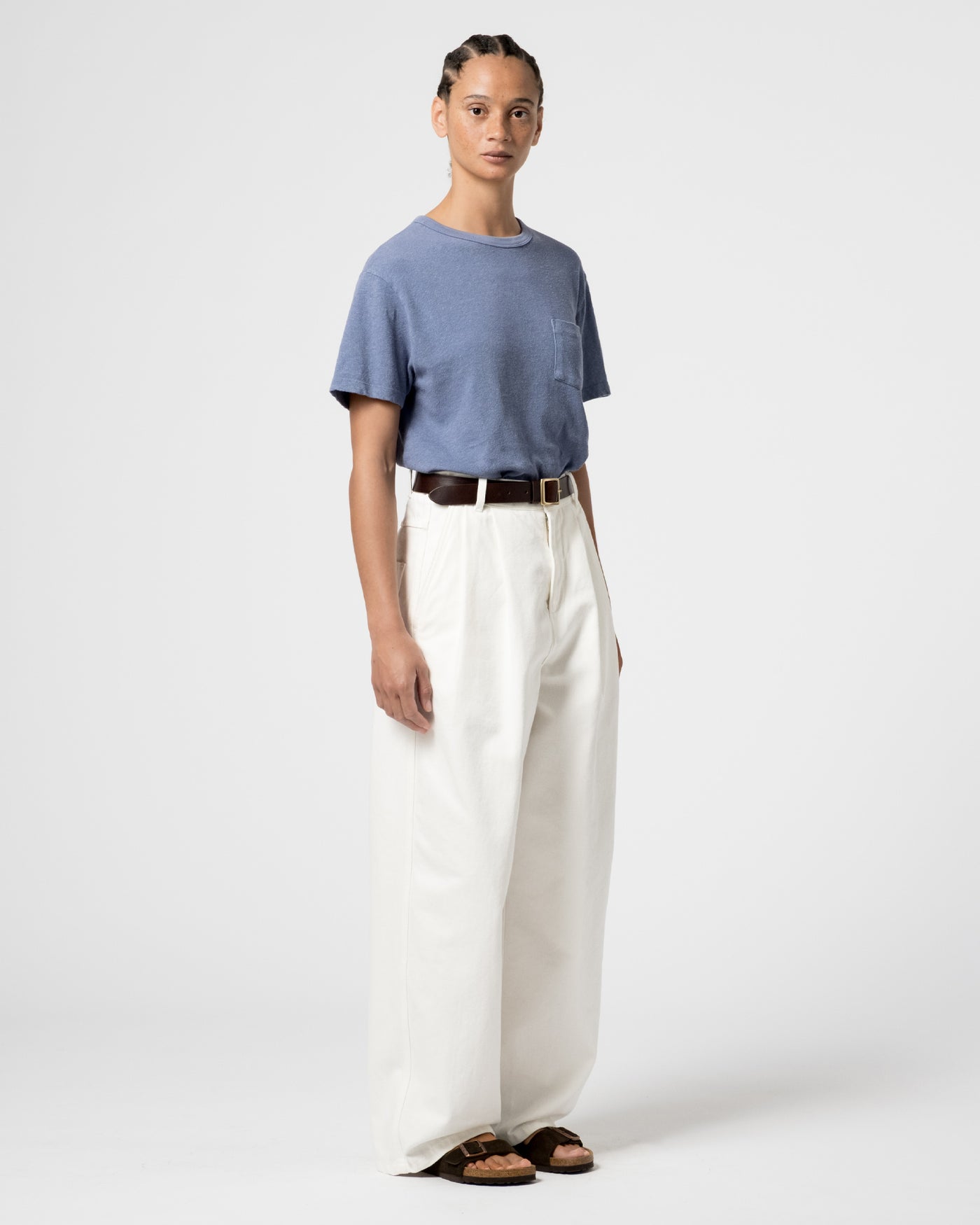Consul Pants Denim White