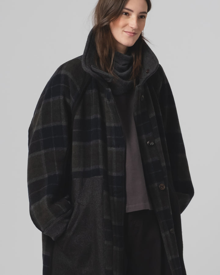 G.o.D Army Trench Golf Wool Caviar