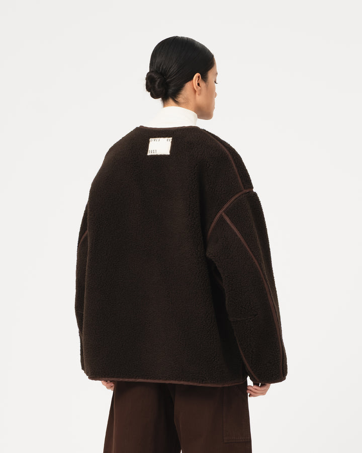 G.o.D Solar Jacket Piumino Nylon Brown