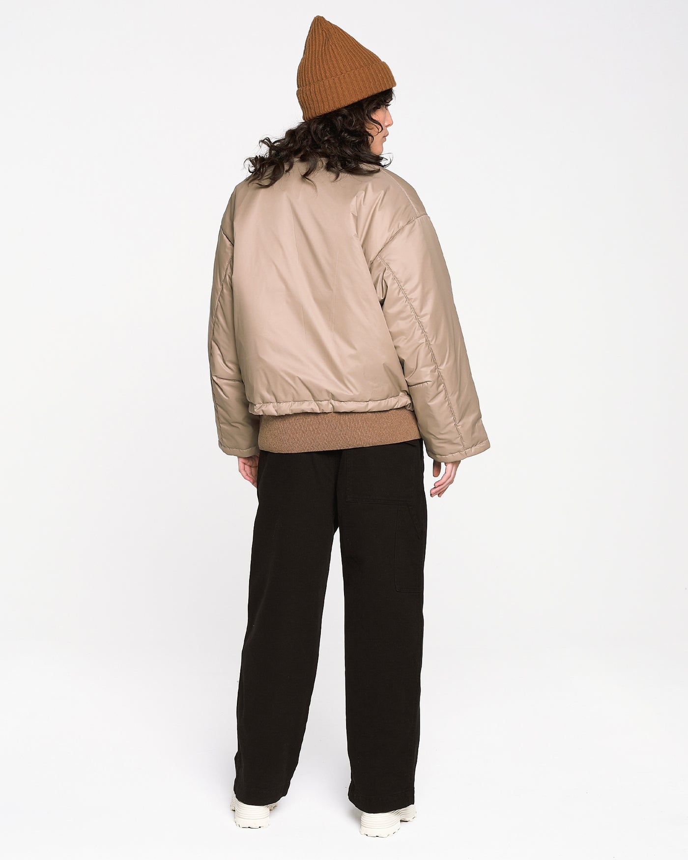 G.o.D Nuclear Jacket Padded Fury Nylon Beige