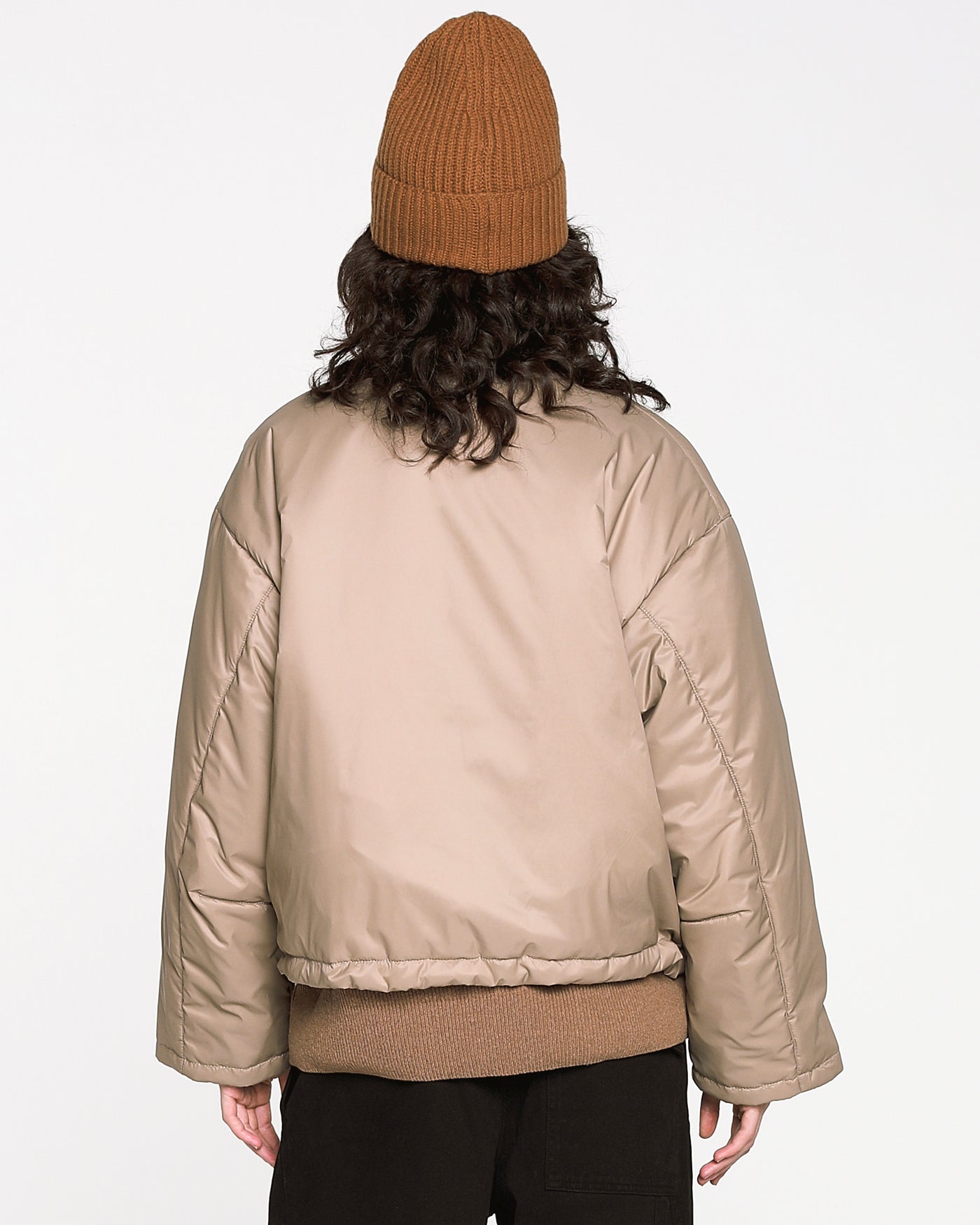 G.o.D Nuclear Jacket Padded Fury Nylon Beige