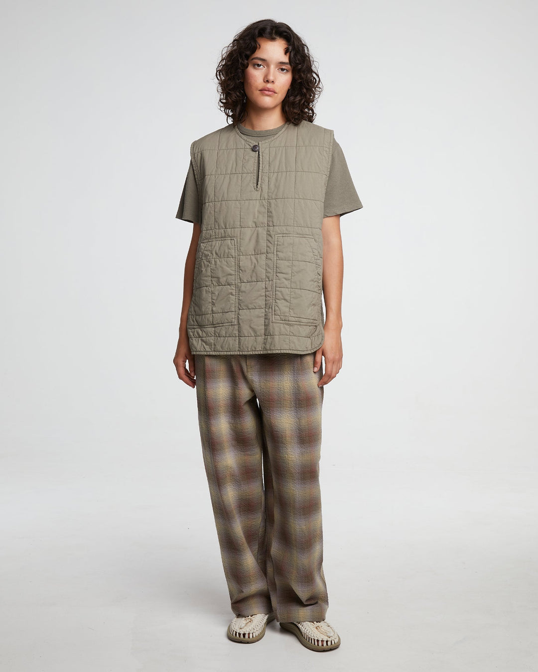 G.o.D Armor Vest Cotton Quilt Cobblestone