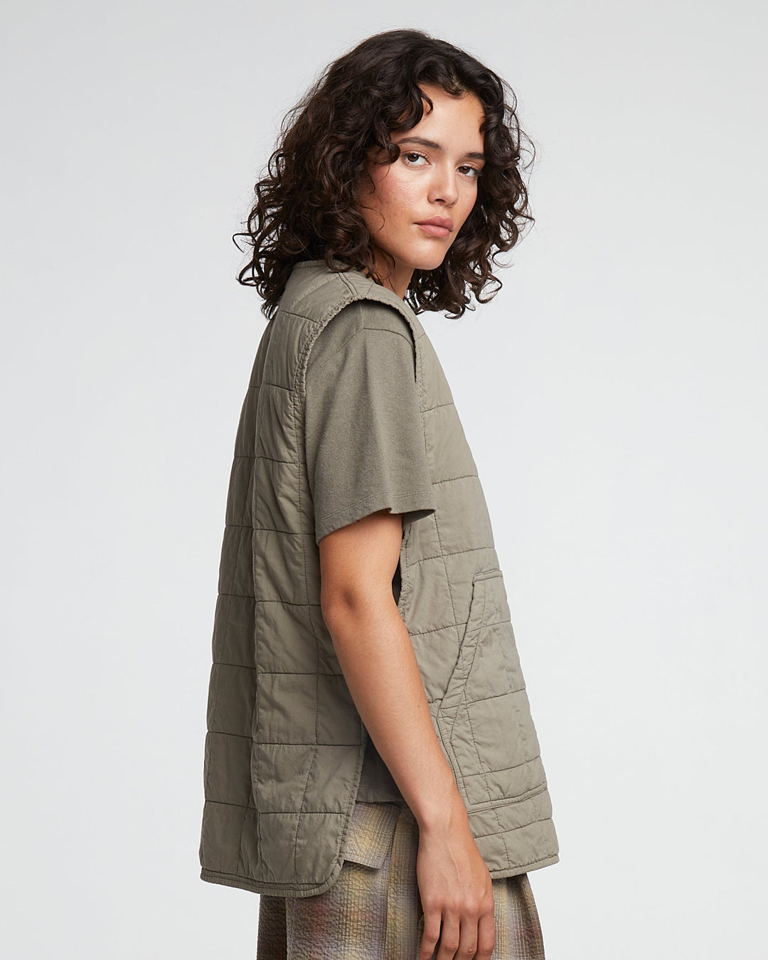 G.o.D Armor Vest Cotton Quilt Cobblestone