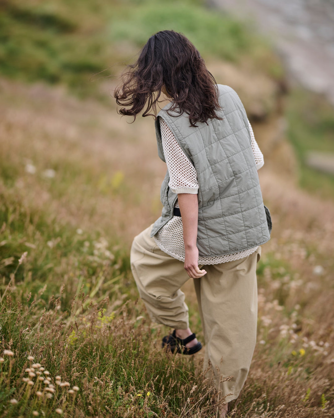 G.o.D Armor Vest Cotton Quilt Cobblestone