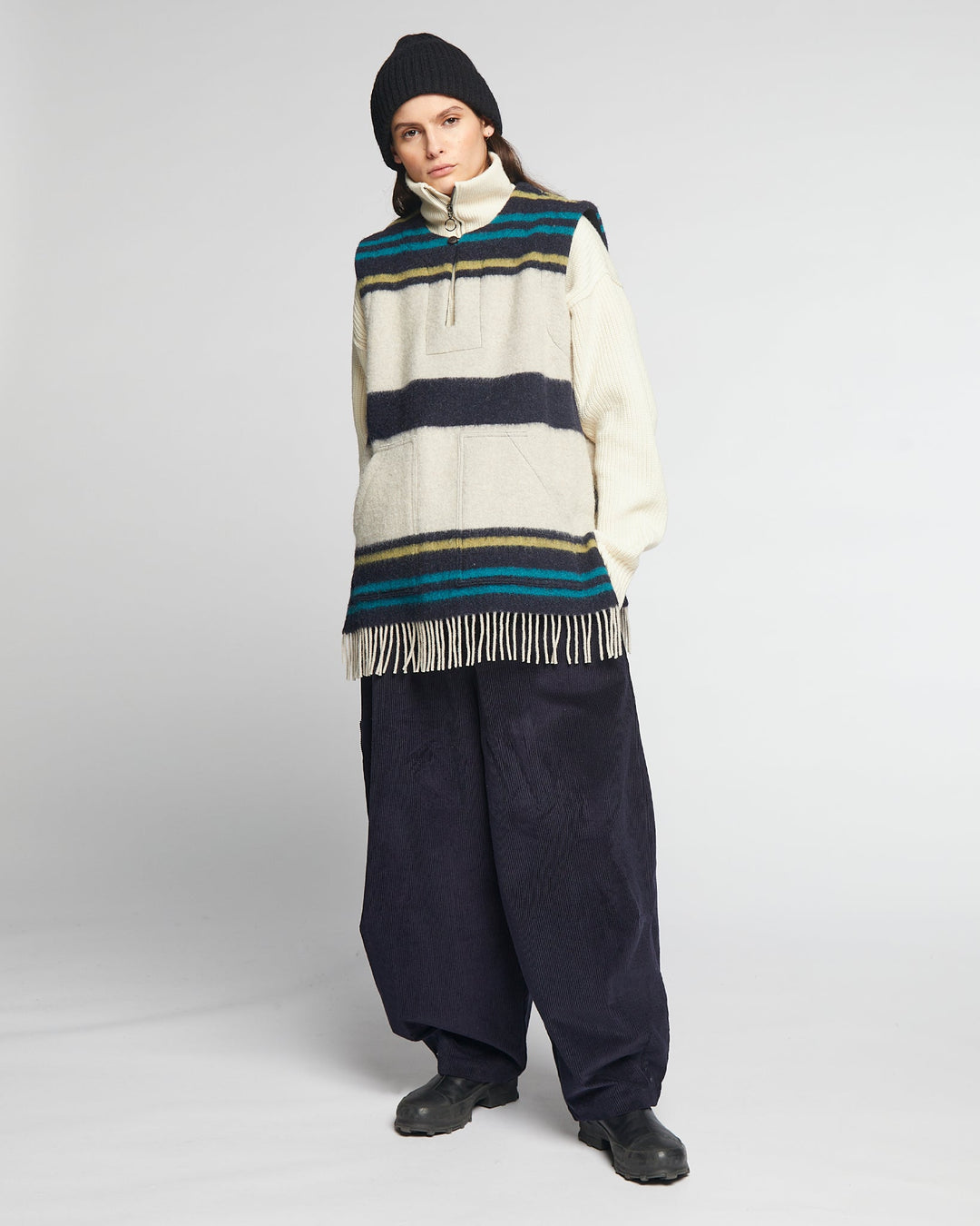 G.o.D Armor Vest Blanket Wool Multi