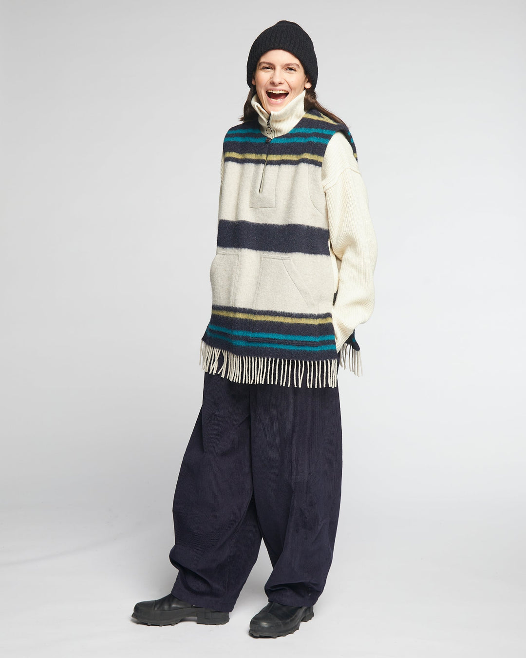 G.o.D Armor Vest Blanket Wool Multi