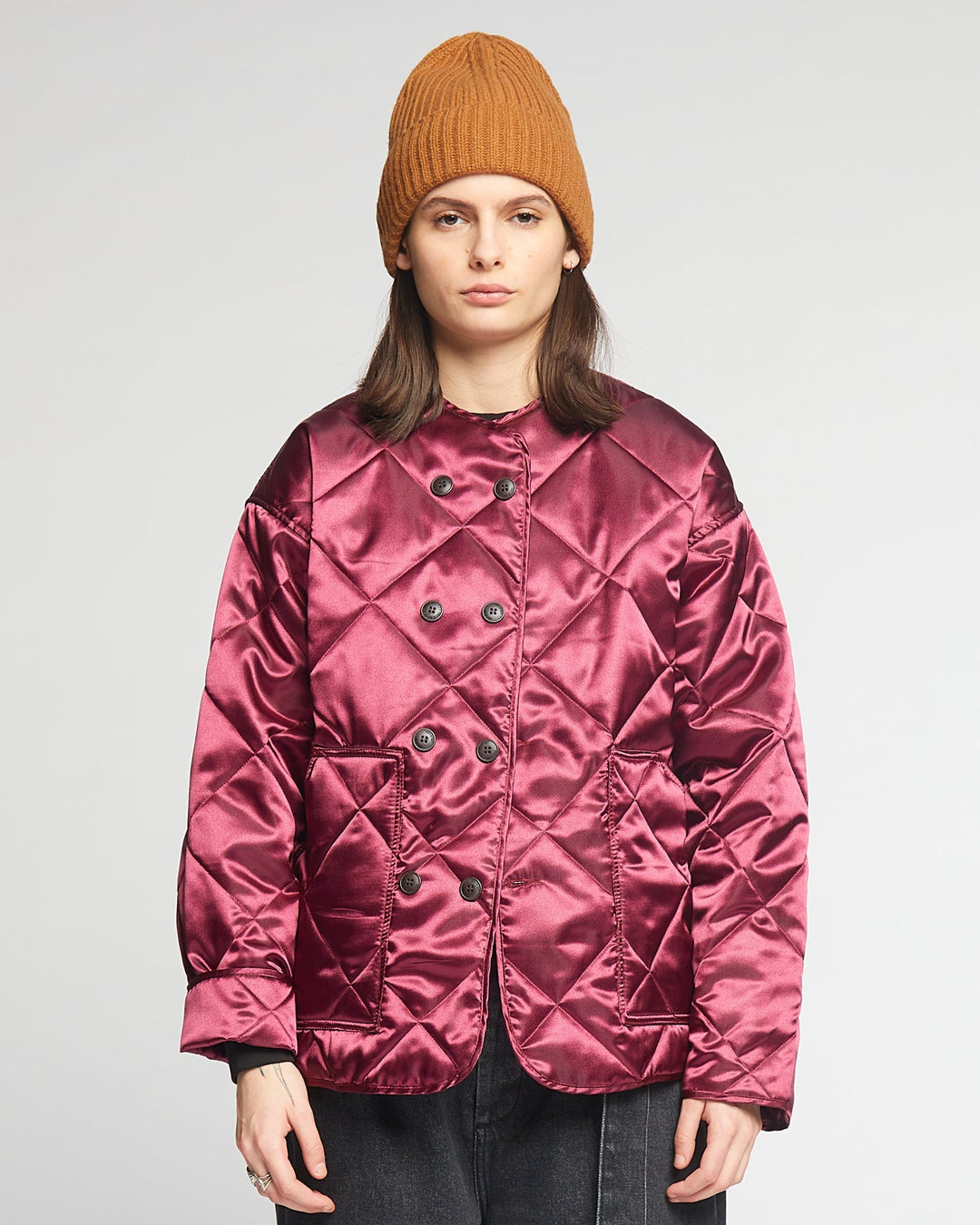 G.o.D Frostbite Diamond Quilt Wine