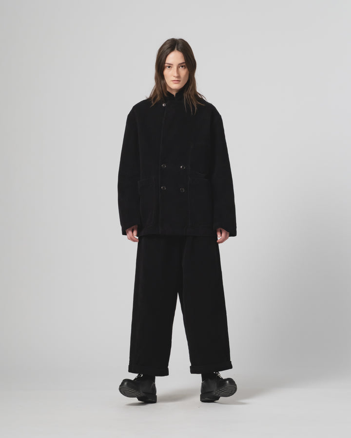 G.o.D Maxi Blazer Dream Cord Black