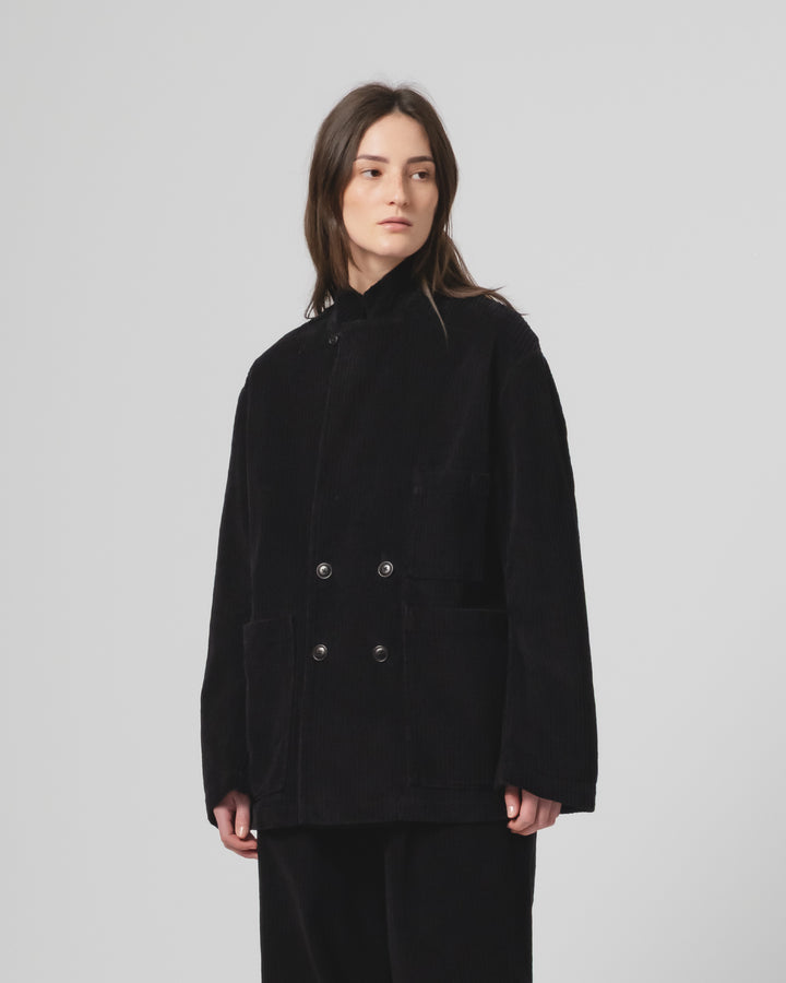 G.o.D Maxi Blazer Dream Cord Black