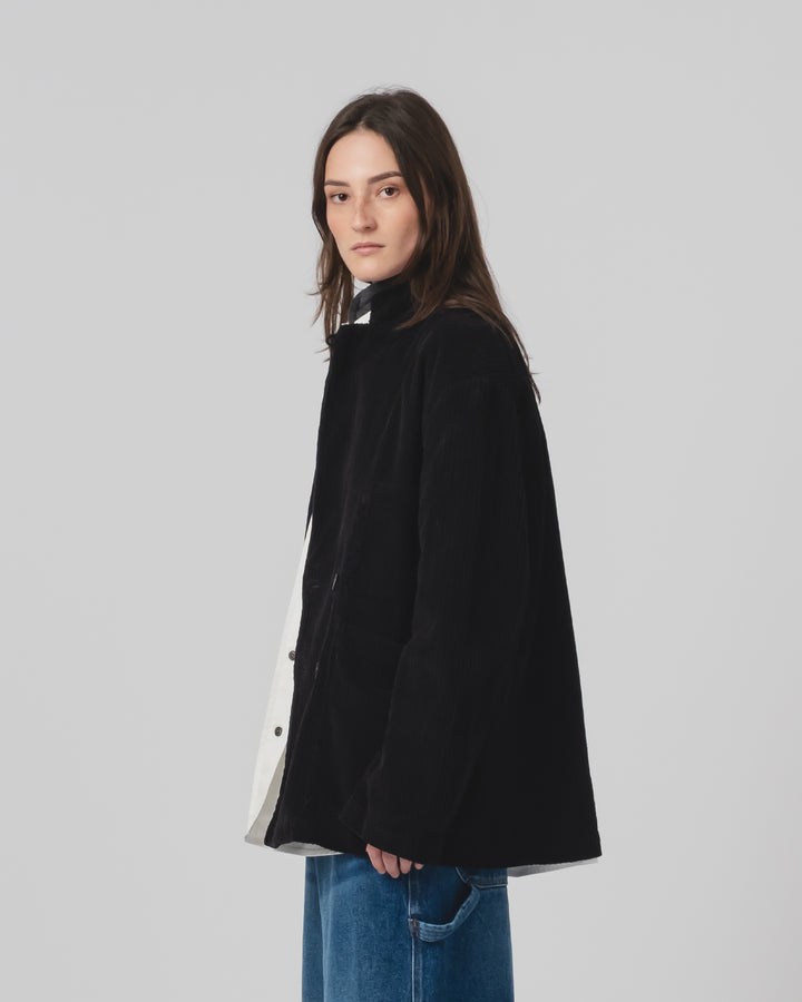 G.o.D Maxi Blazer Dream Cord Black