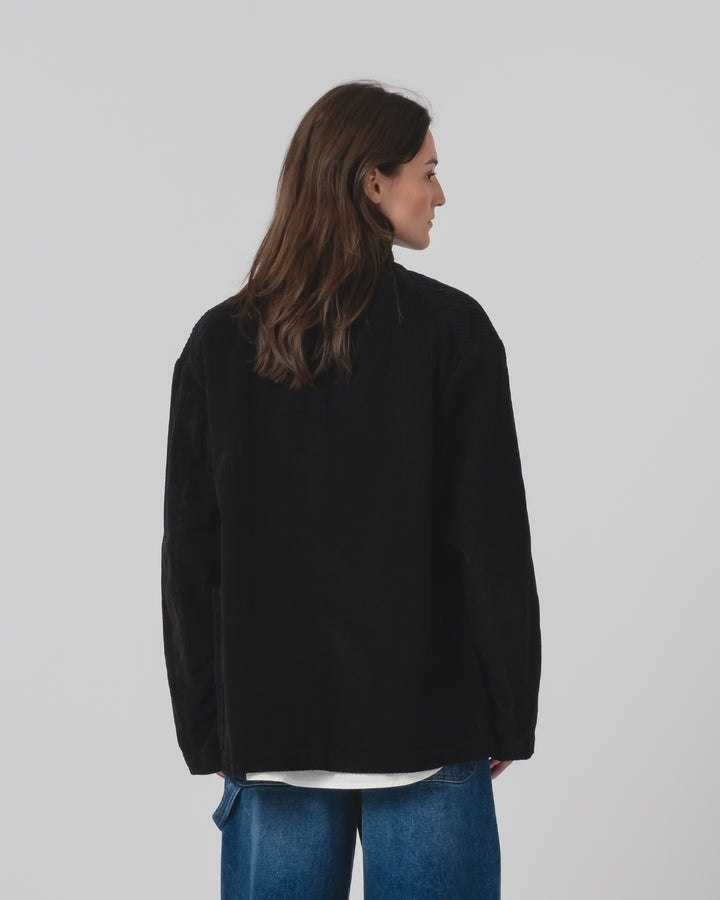 G.o.D Maxi Blazer Dream Cord Black