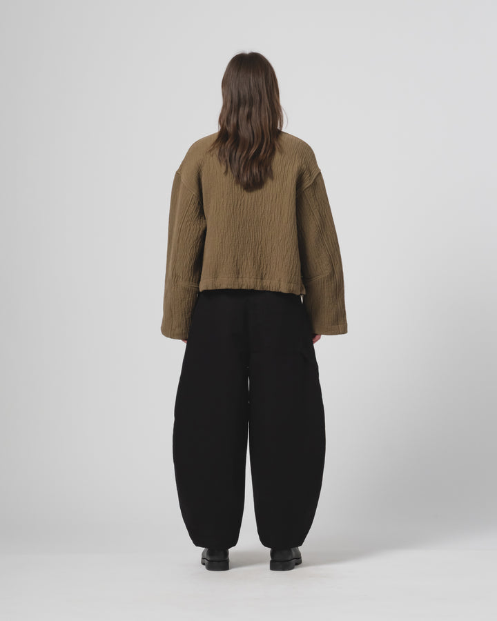 G.o.D Nuclear Jacket F Jord Jacquard Fossil Green