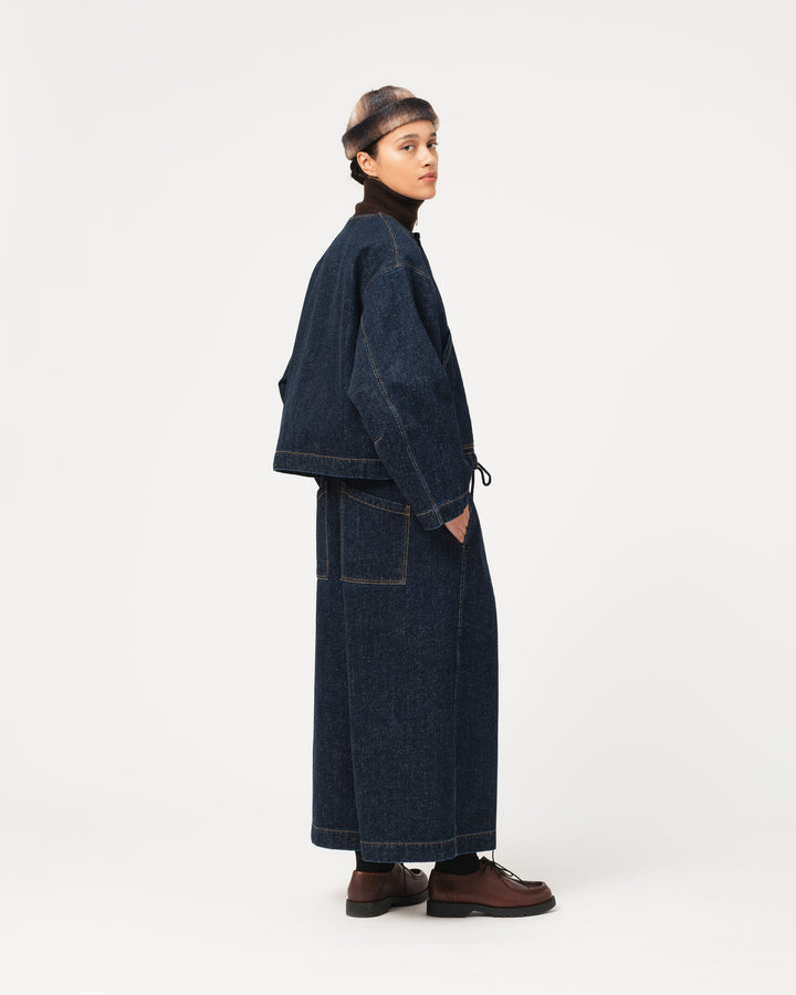 G.o.D Nuclear Jacket Neppy Denim Indigo