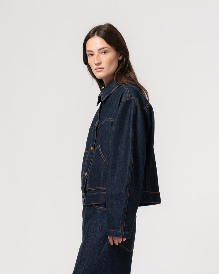 G.o.D Miami Jacket Century Denim Blue Rinse