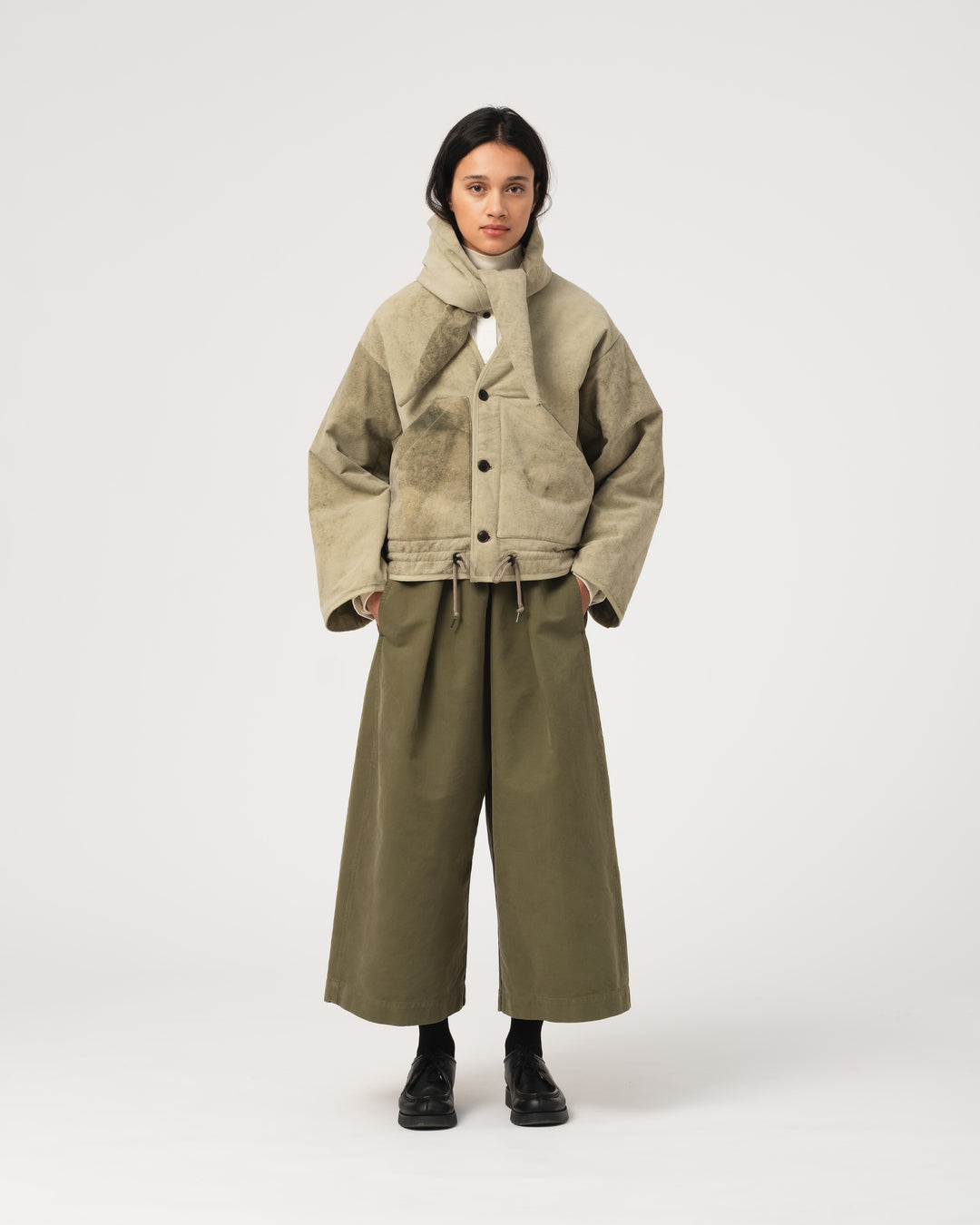 G.o.D Reactor Jacket Padded Cotton Avocado