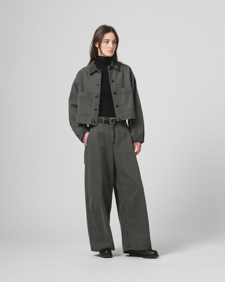 G.o.D Woopsie Jacket Canvas Forest Green