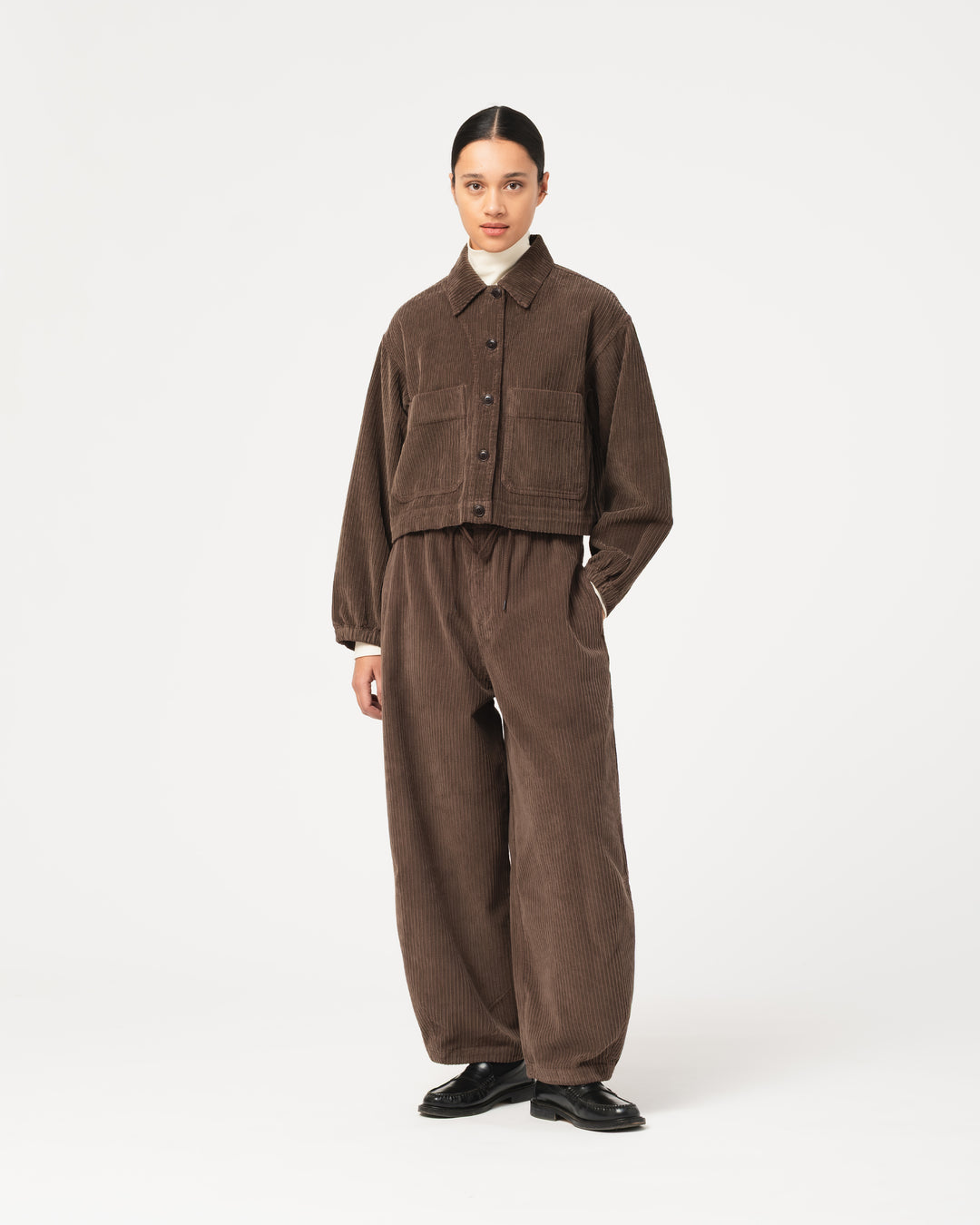 G.o.D Woopsy Jacket Dream Cord Sepia