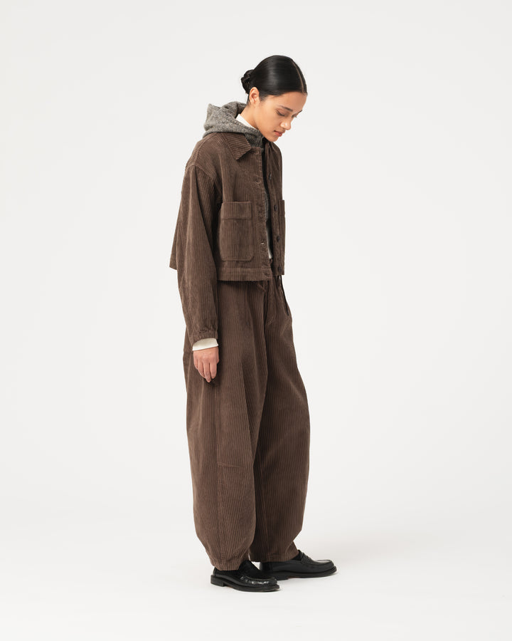 G.o.D Woopsy Jacket Dream Cord Sepia