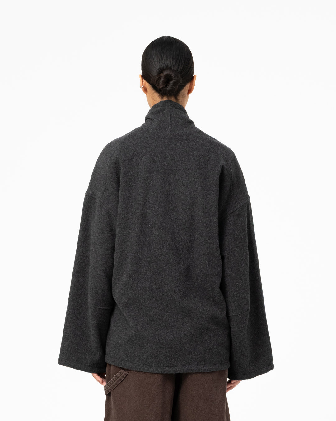 G.o.D Meiji Kimono Pachuca Wool Grey Melange