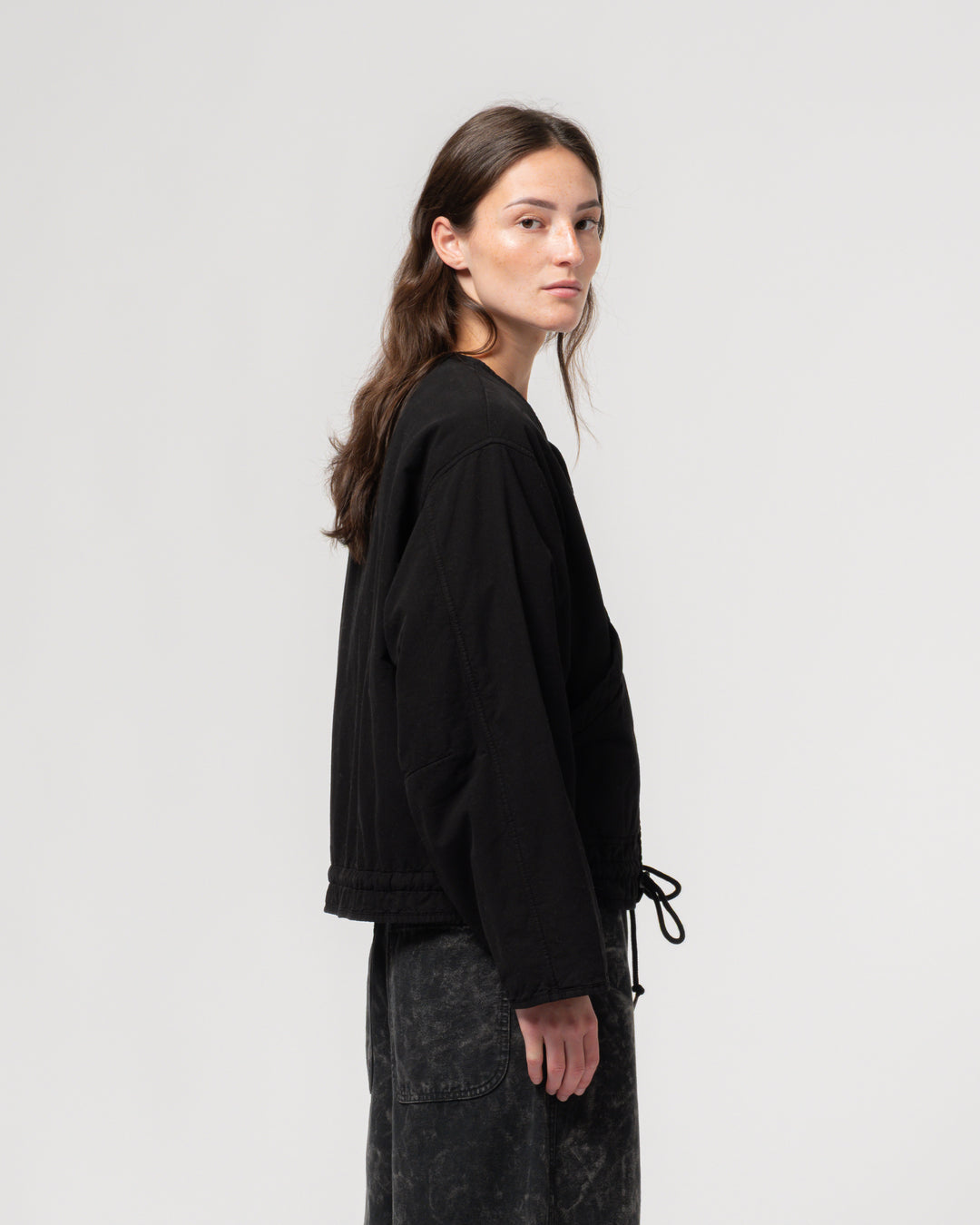 G.o.D Neutron Jacket Padded Cotton Faded Black