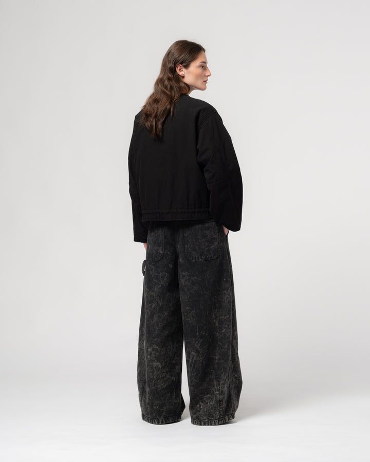 G.o.D Neutron Jacket Padded Cotton Faded Black