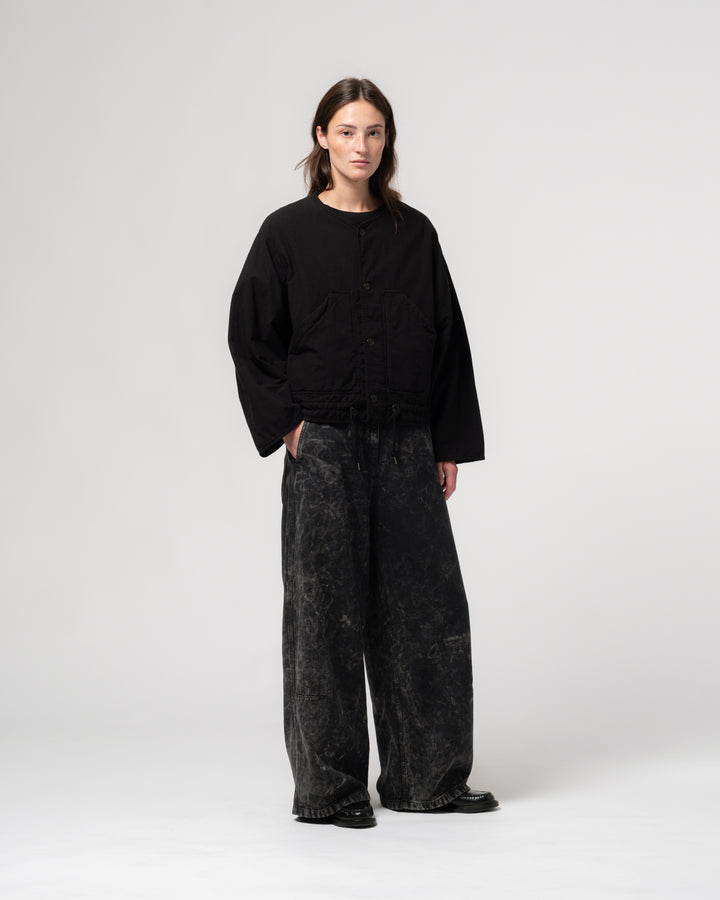 G.o.D Neutron Jacket Padded Cotton Faded Black