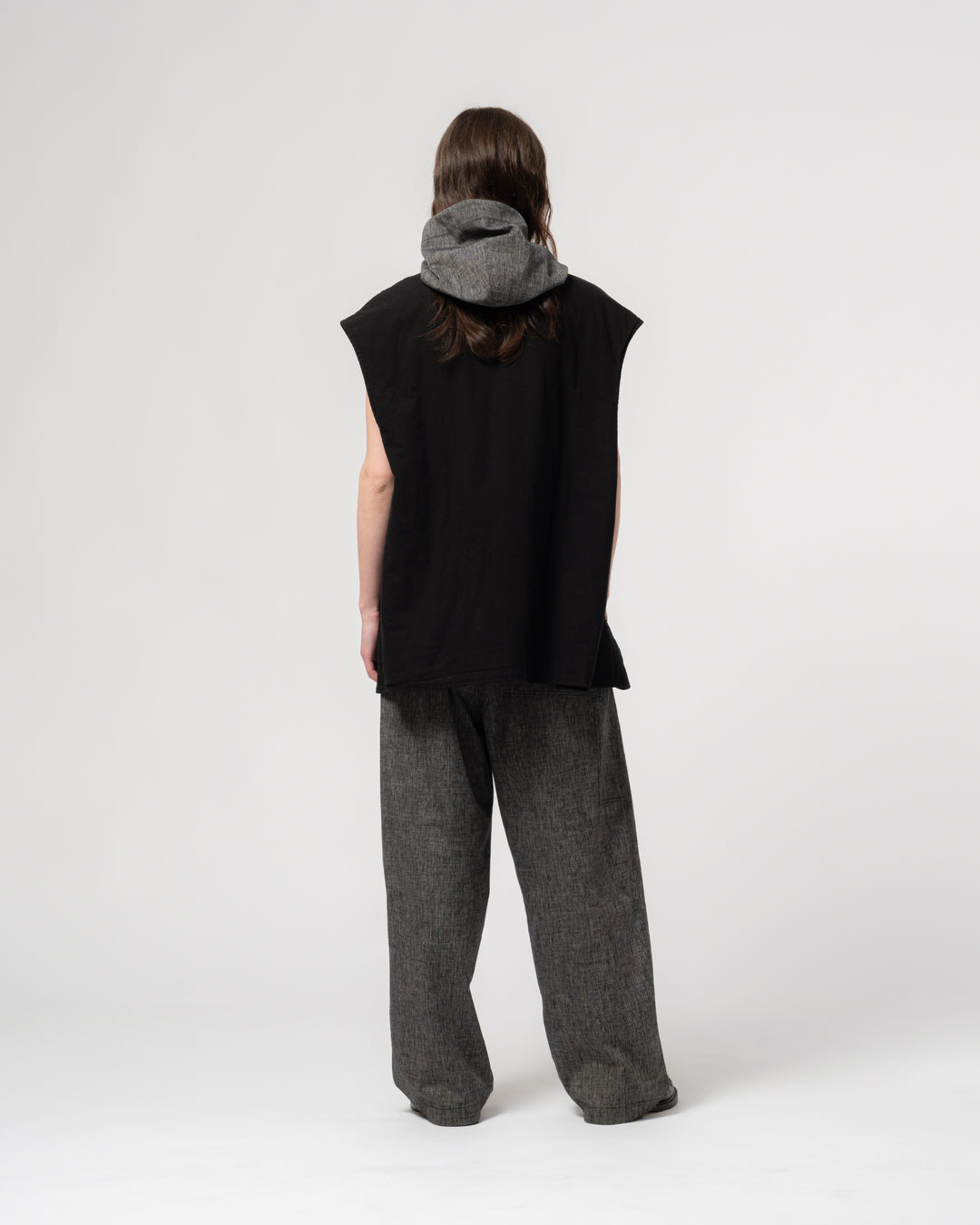 G.o.D Ridge Vest Padded Cotton Faded Black