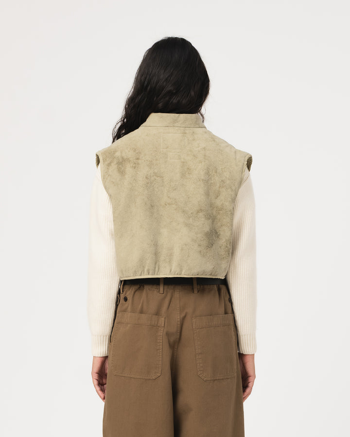 G.o.D Mini Vest Padded Cotton Avocado