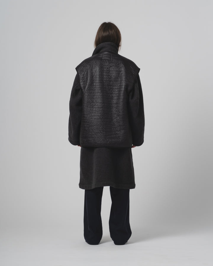 G.o.D Ridge Vest Piumino Nylon Black