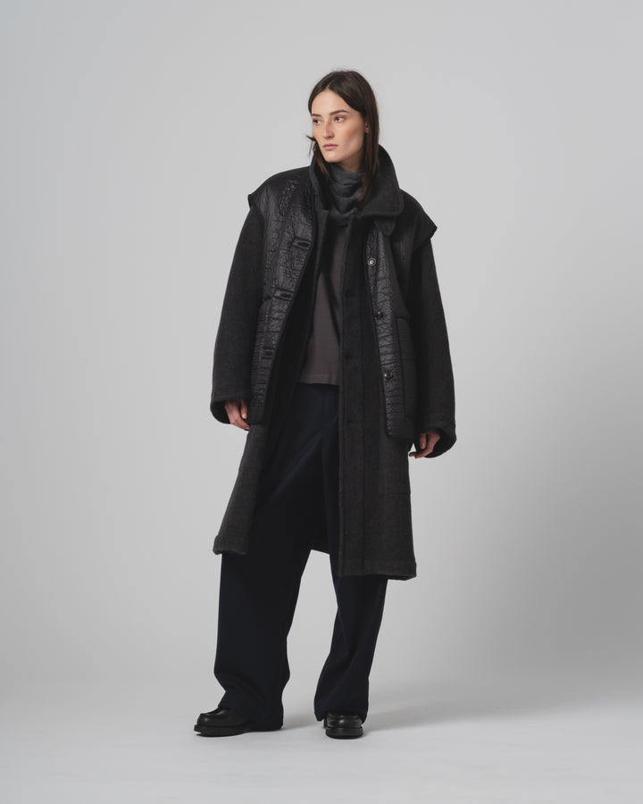 G.o.D Ridge Vest Piumino Nylon Black