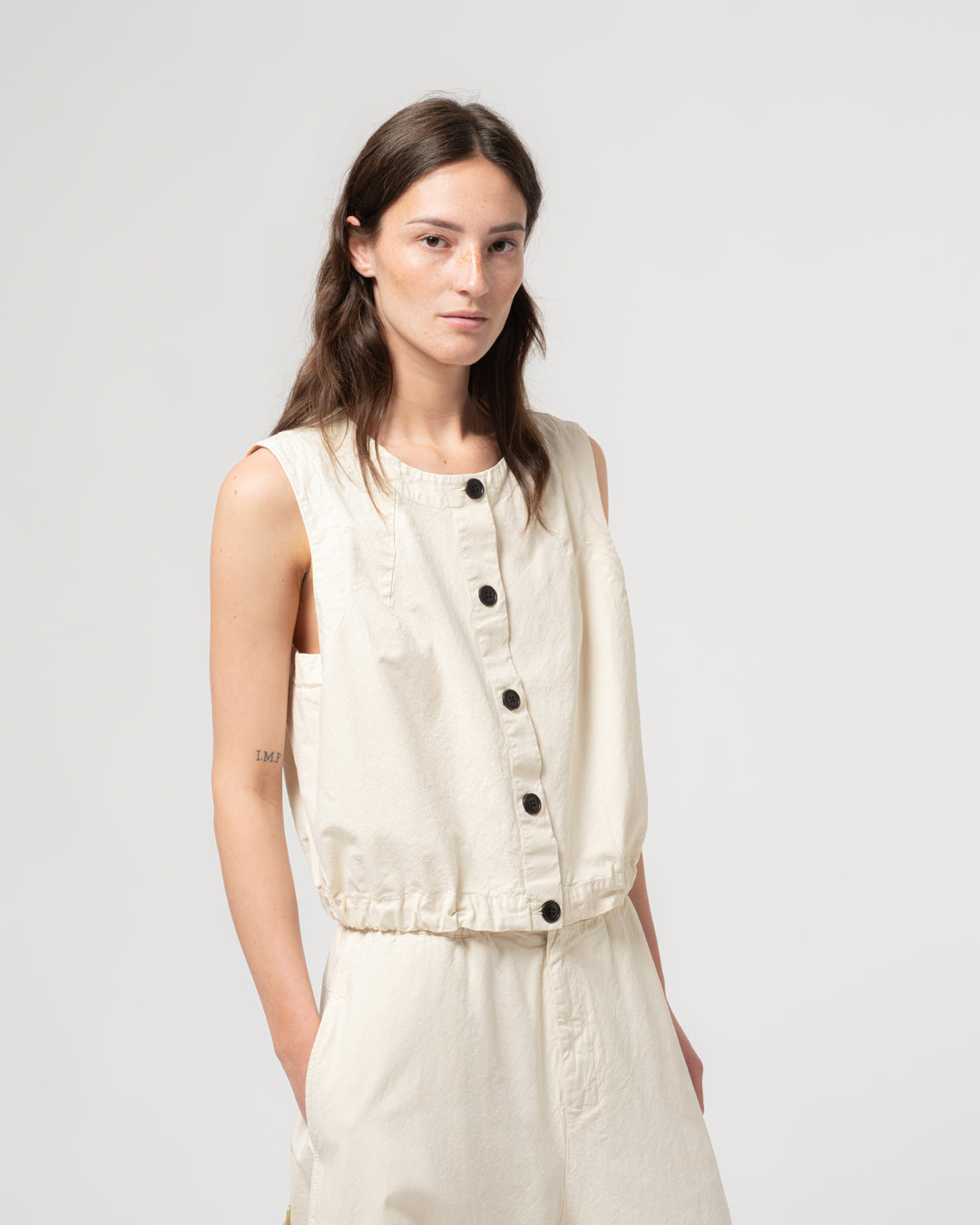 G.o.D Veston Cotton Linen Wheat