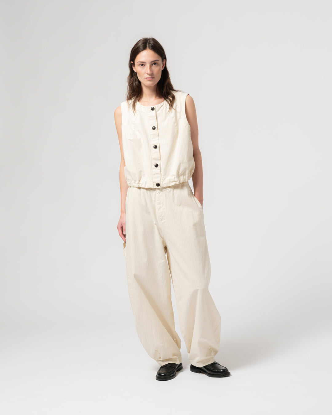 G.o.D Veston Cotton Linen Wheat