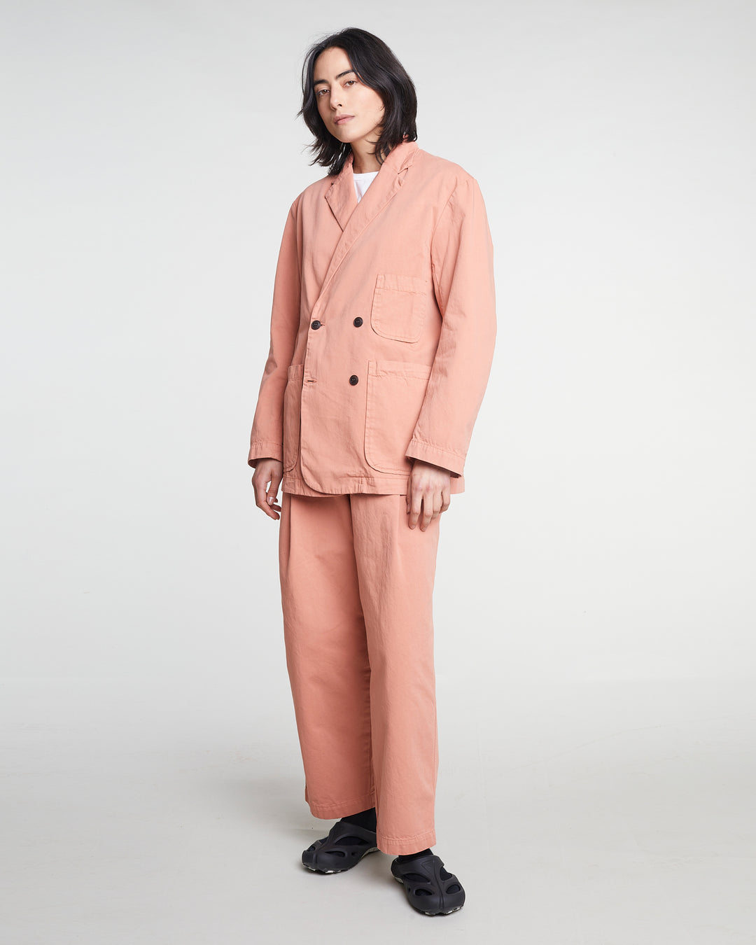 G.o.D Blazer Crispy Cotton Old Rose