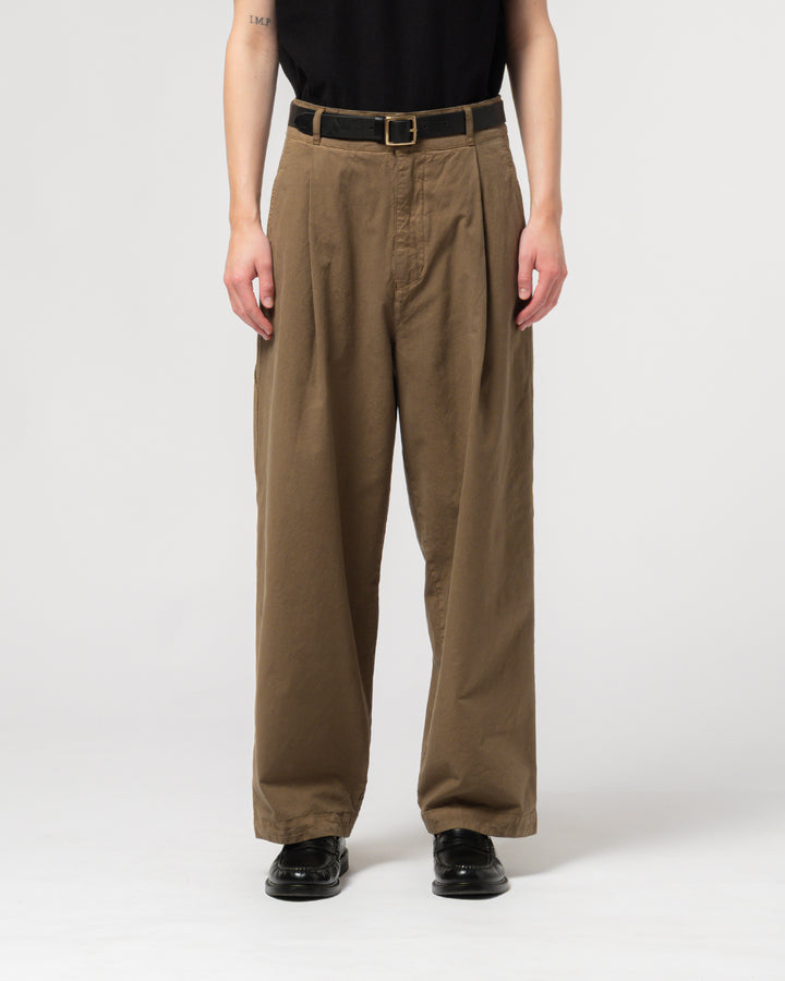 G.o.D British Worker Cotton Linen Canteen Green