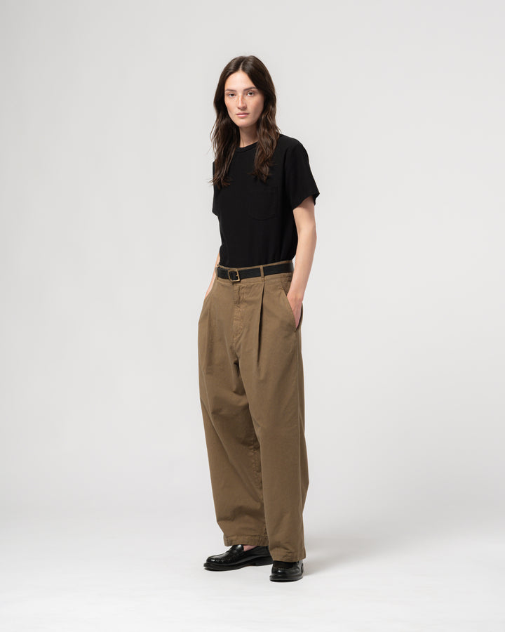 G.o.D British Worker Cotton Linen Canteen Green