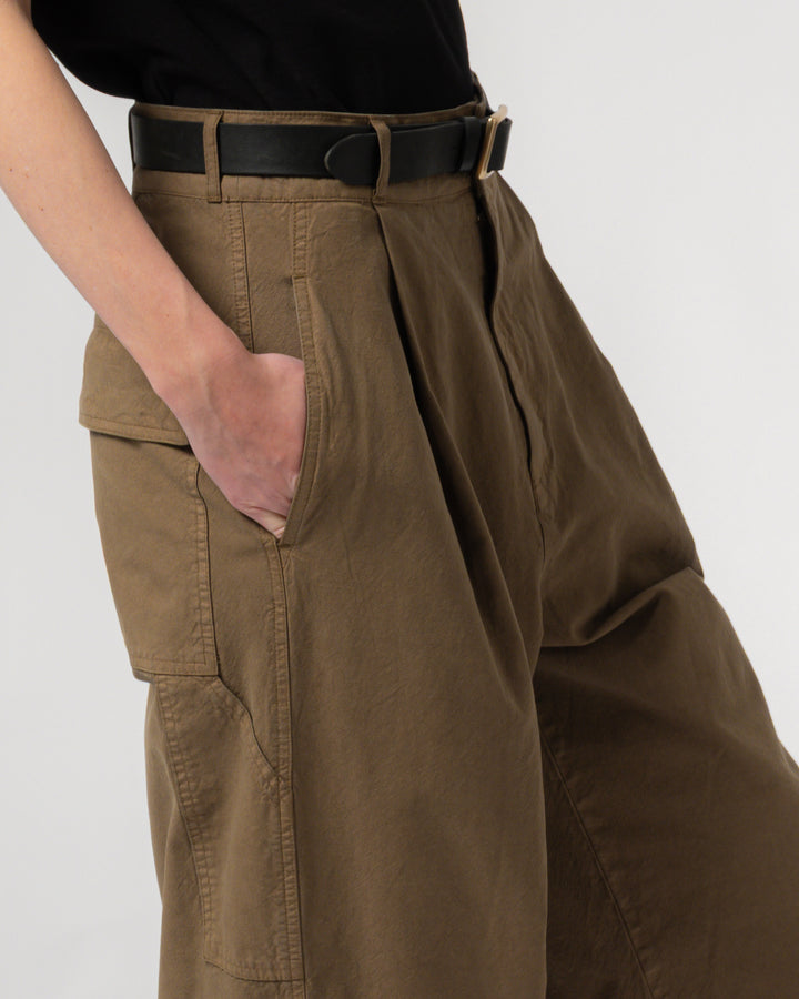 G.o.D British Worker Cotton Linen Canteen Green