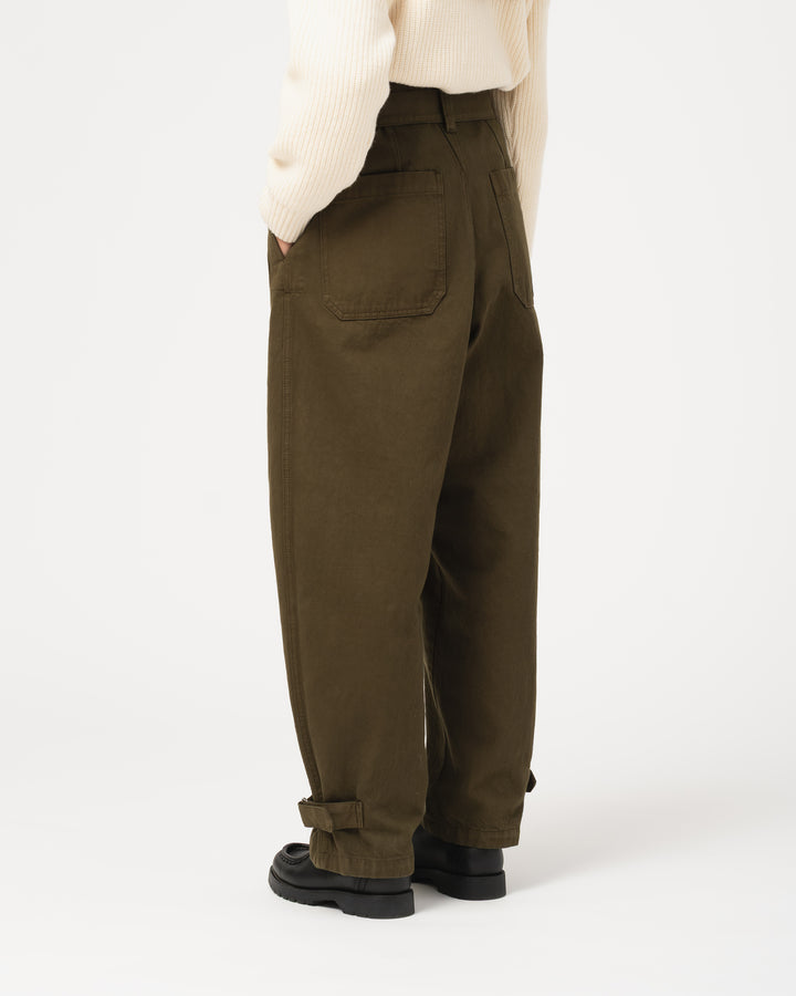 G.o.D Motorcycle Pants Bull Denim Shitake