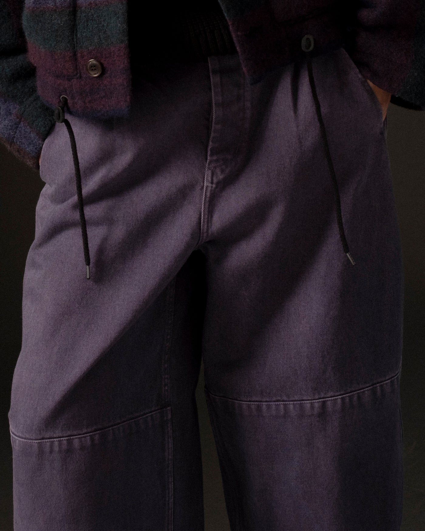 G.o.D Field Pants Color Denim Violet