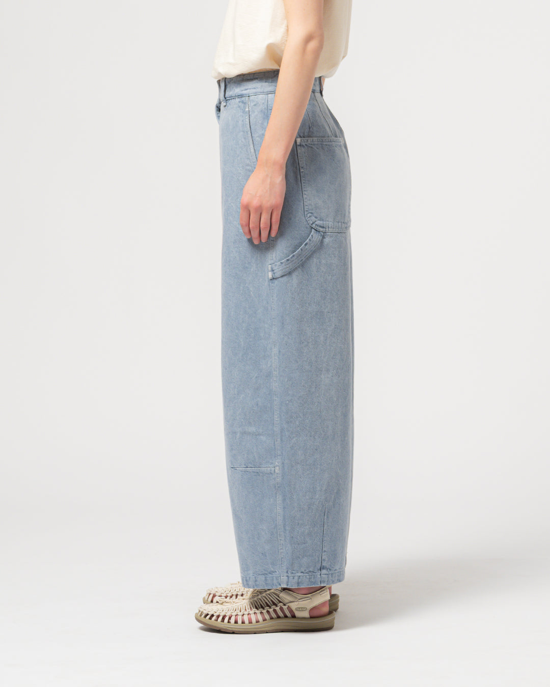 G.o.D Submarine Chino Color Denim Pearl Blue