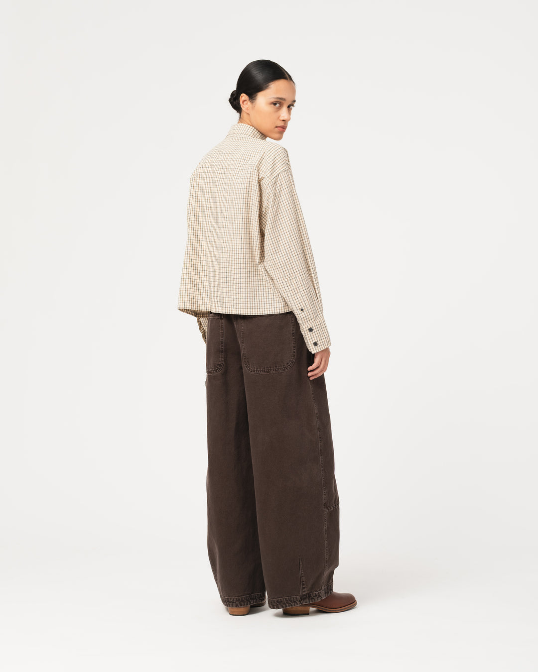G.o.D Atlantide Chino Canvas Sepia