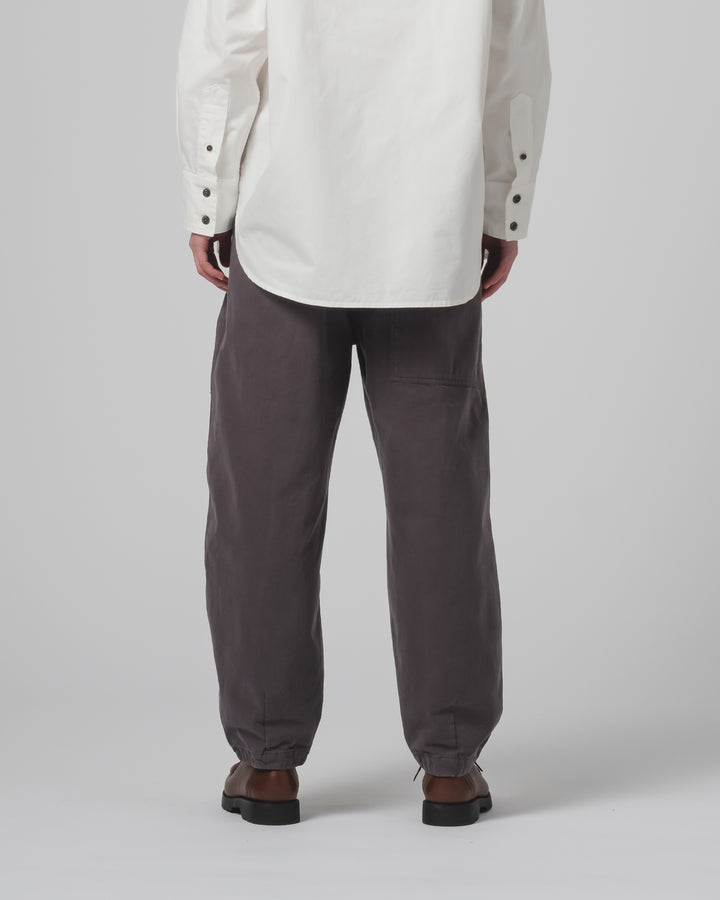 G.o.D Pasha Pants Gabardine Satin Asphalt