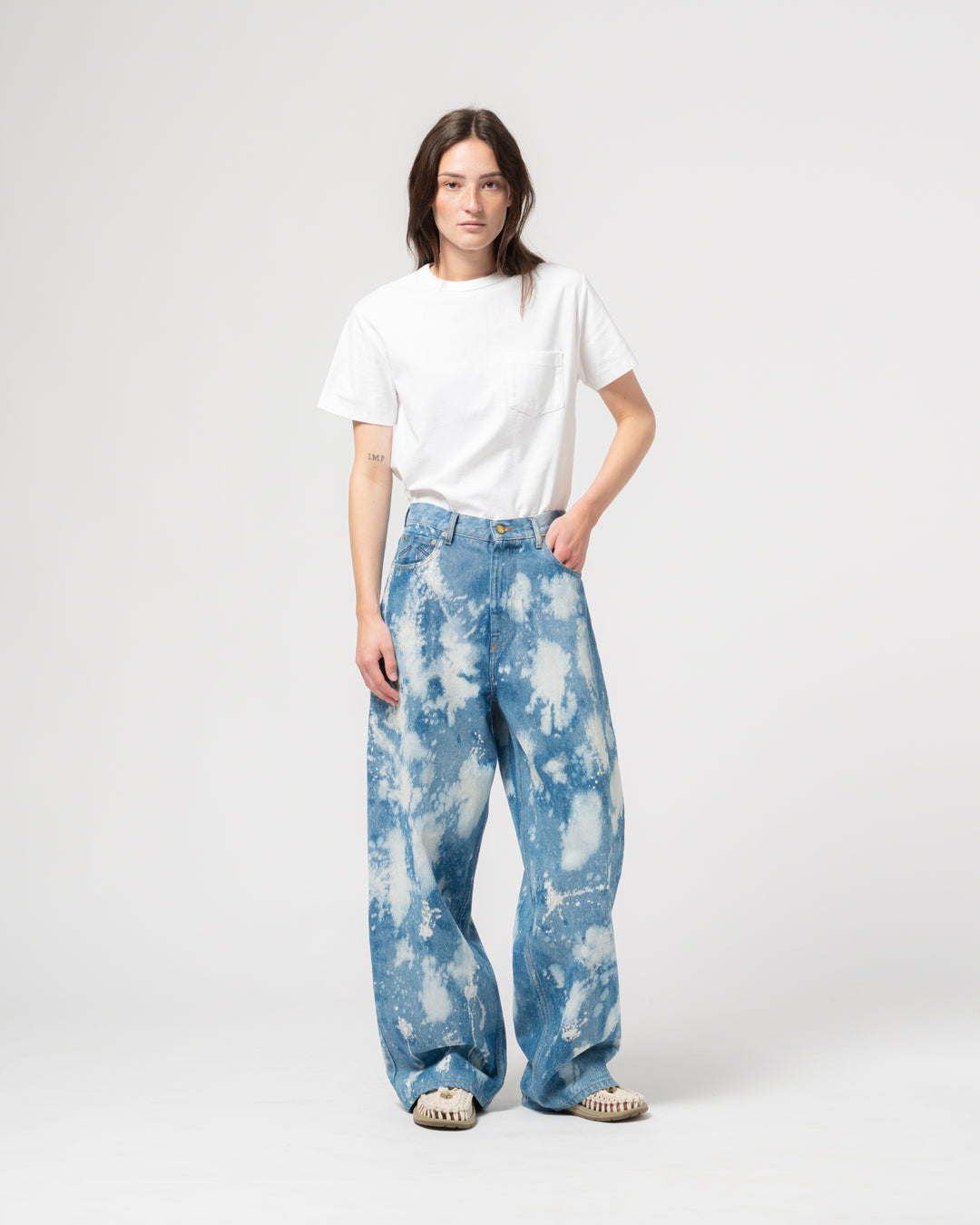 G.o.D Janet Pants Meteor Denim Blue