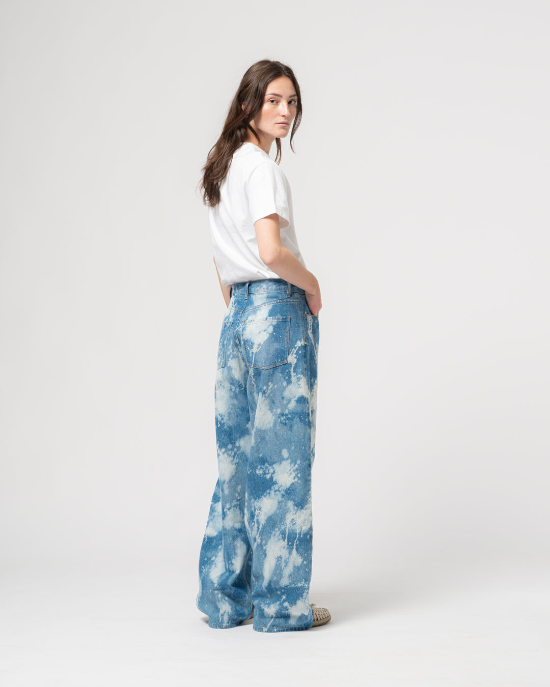 G.o.D Janet Pants Meteor Denim Blue