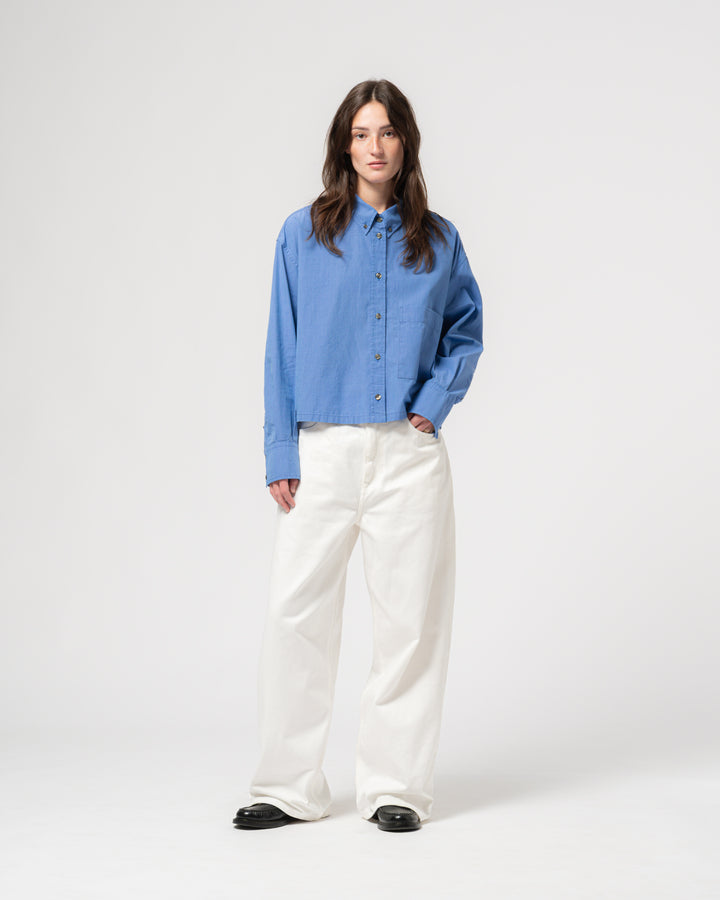 G.o.D Janet Denim White Denim White