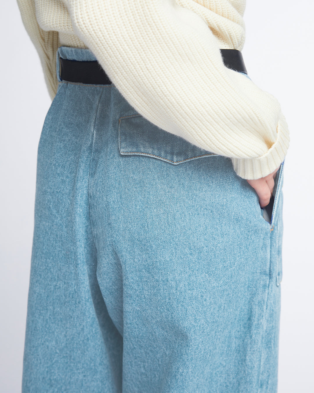 G.o.D Guerilla Pants Nikko Denim Over Bleached