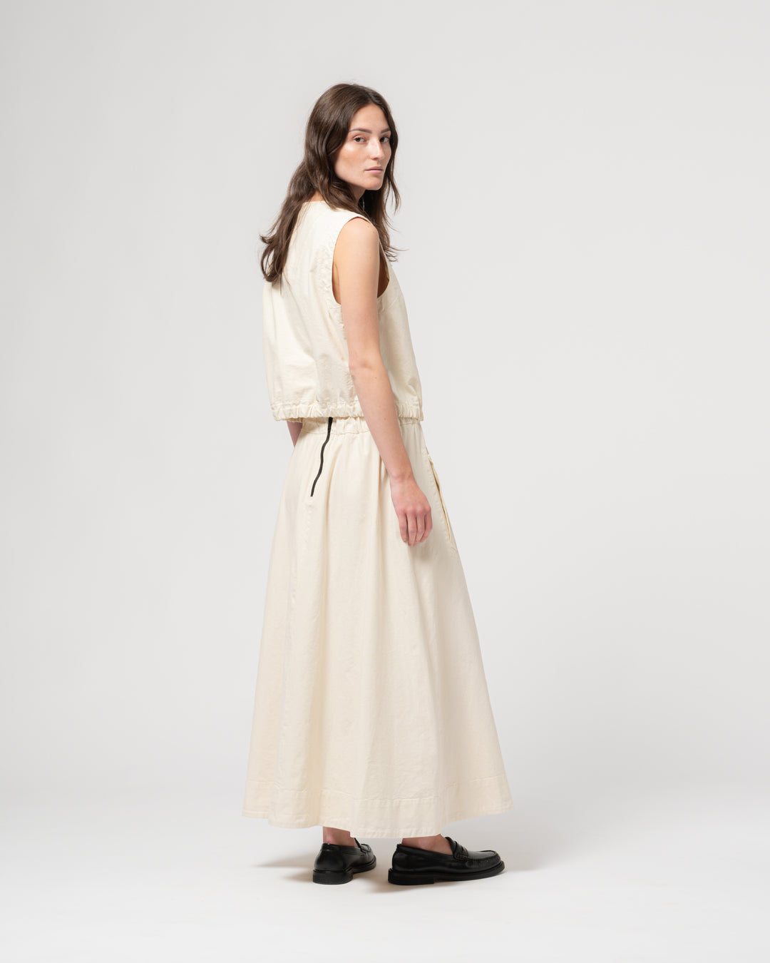 G.o.D Meadow Skirt Cotton Linen Wheat