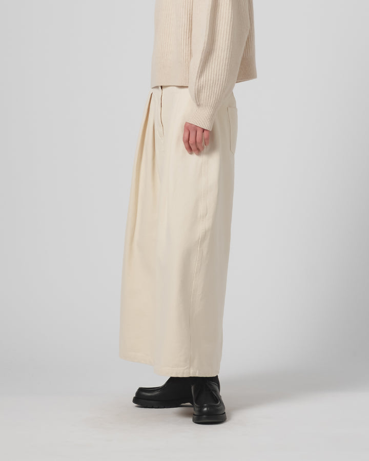 G.o.D Bulb Skirt Canvas Wheat